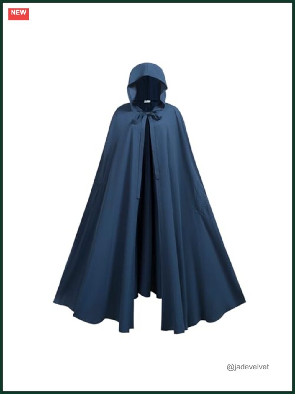 Renaissance Hooded Cape Cloak with Arm Holes Medieval Costume